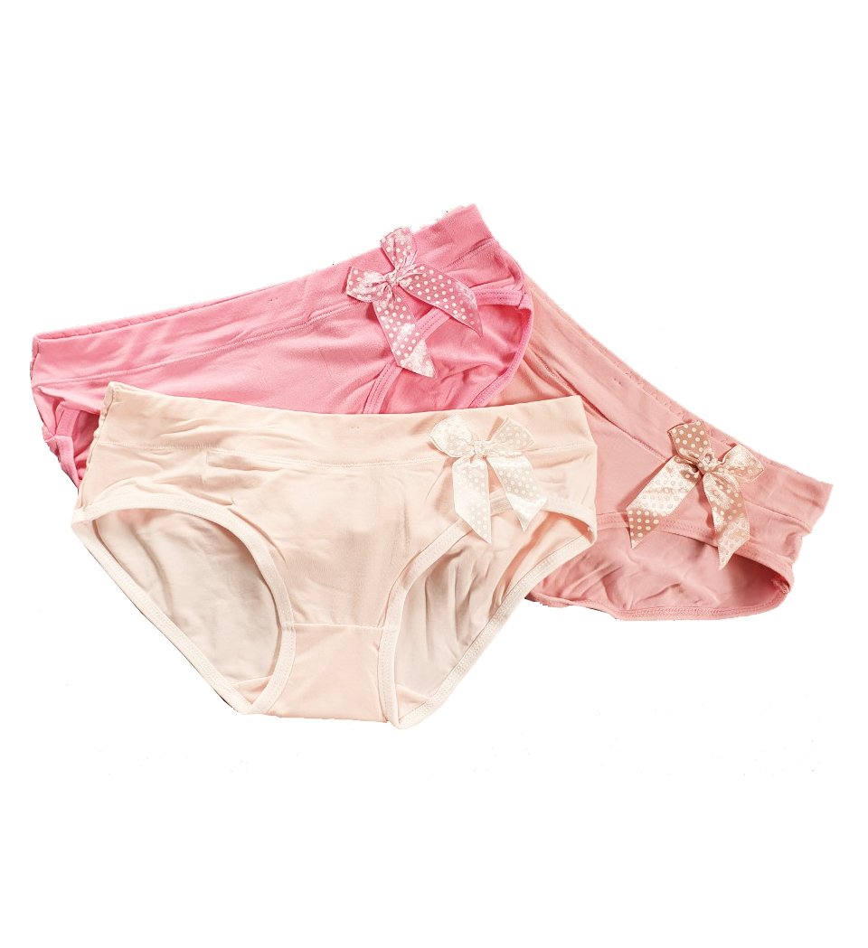 Set 3 quần chip cotton bé gái từ 35kg đến 45kg