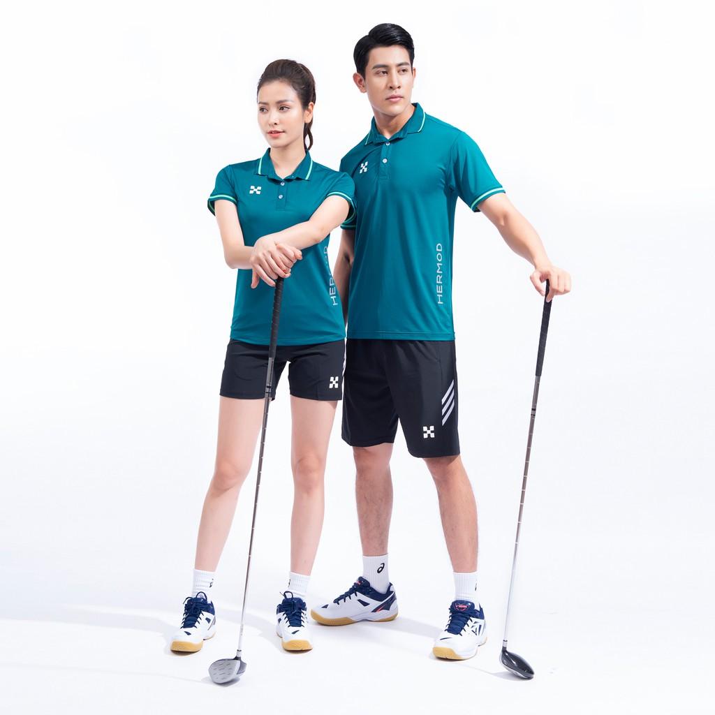 Áo Thể Thao Nữ HERMOD Tennis, Cầu Lông, Bóng Chuyền, Vải Co Dãn, Thoáng Mát, Thấm Hút S01XLB