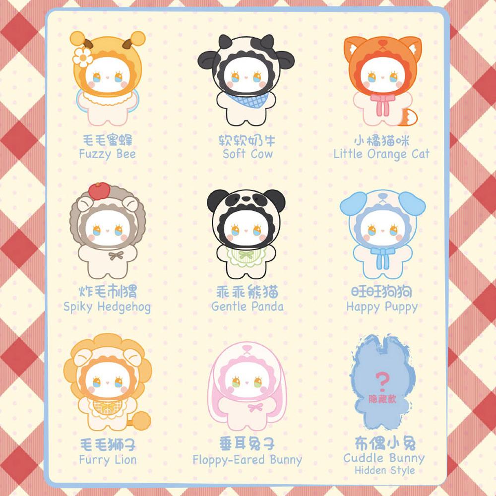 Đồ Chơi Blindbox Thú Bông Emma - Fuzzy Family Squishy - ToTy RE78 (Sản Phẩm Bên Trong Là Ngẫu Nhiên)
