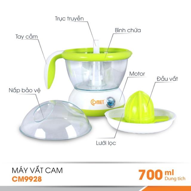 Máy vắt cam Comet 0.7L CM9928 - Hàng Chính Hãng