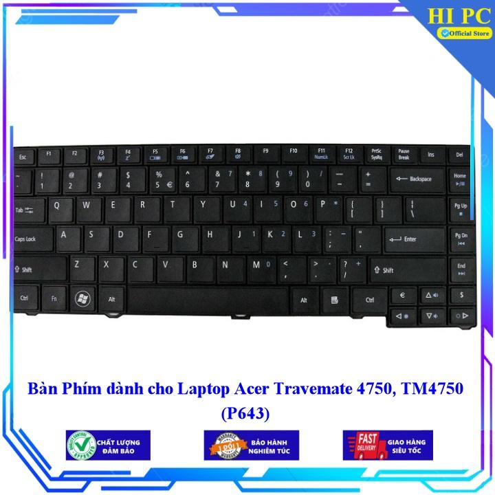 Bàn Phím dành cho Laptop Acer Travemate 4750, TM4750  - Hàng Nhập Khẩu