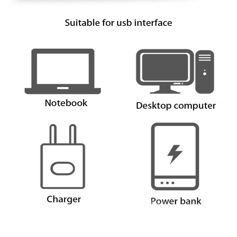 Đèn LED Đọc Sách Bảo Vệ Mắt Sạc Cổng Usb Hình Tròn Nhỏ Gọn
