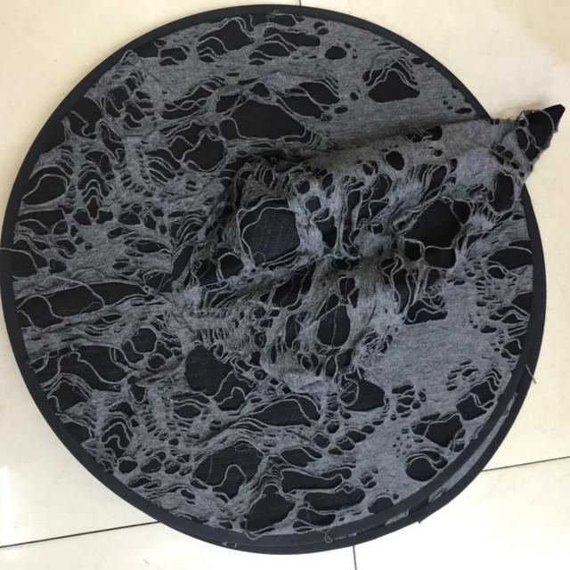 Nón NL Vải Rách Xám YL-73