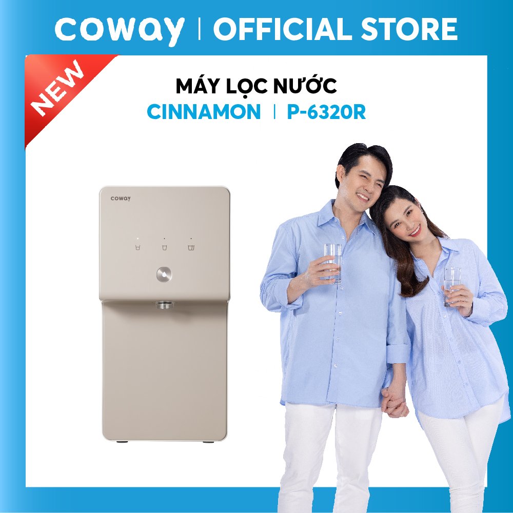 Máy lọc nước Coway Cinnamon P-6320R - Hàng chính hãng