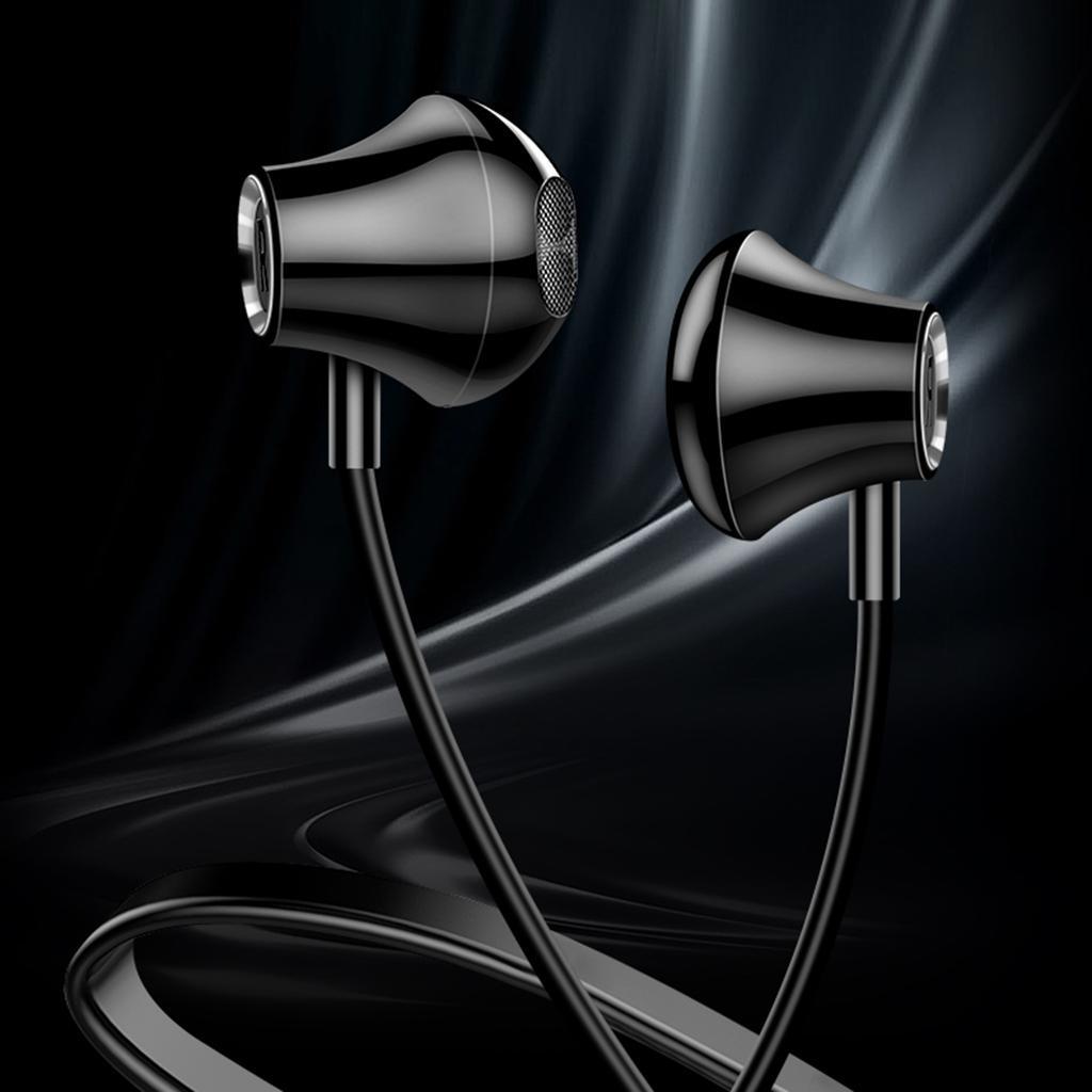 Wireless Bluetooth Headphones Waterproof Sports Headset In Ear w/Mic Black