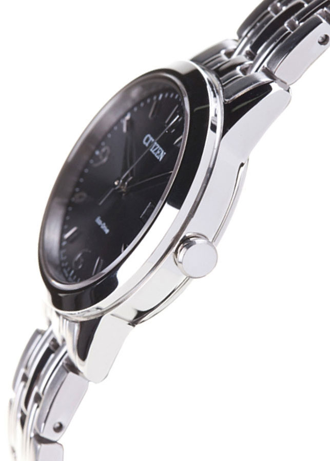 Đồng Hồ Nữ Citizen Dây Thép Không Gỉ EW2230-56E - Mặt Đen