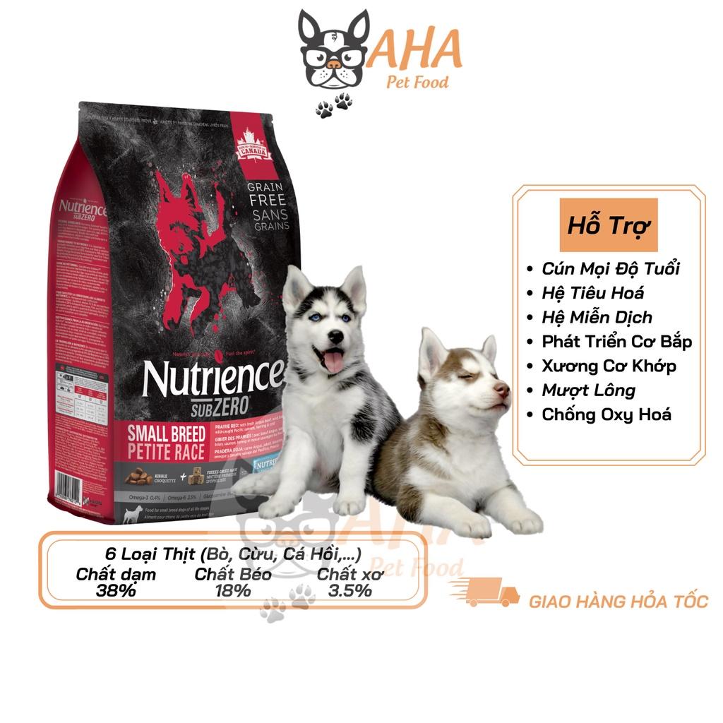 Thức Ăn Hạt Cho Chó Husky Nutrience Subzero Bao 500g - Thức Ăn Cho Chó, Gồm Có 6 Loại Thịt Cá, Rau Củ, Trái Cây