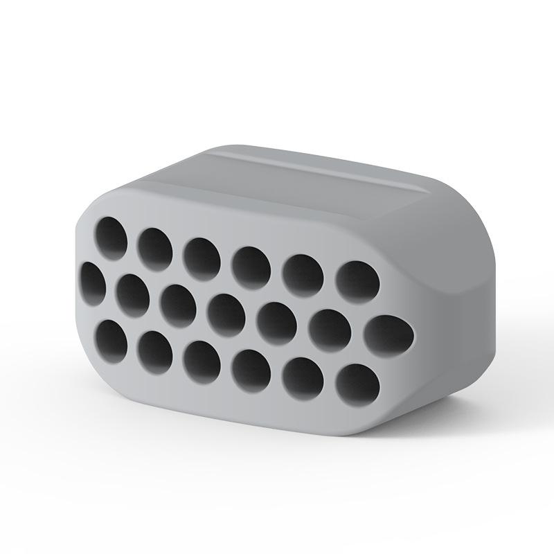 Face Jaw Muscle Pritsiser Thực phẩm Lớp Silicone Huấn luyện viên Facial Dòng mặt Bố trí Đun nhẹ Thiết bị tập thể dục làm đẹp Wrinkle Color: black