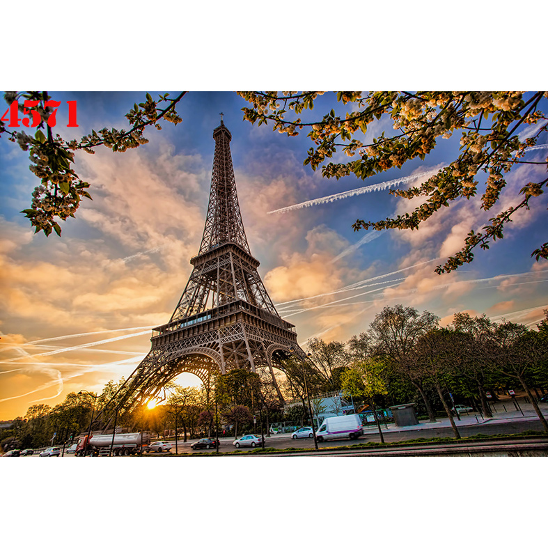 Tranh Dán Tường 3D Thành Phố - Có Sẵn Keo - TTP001