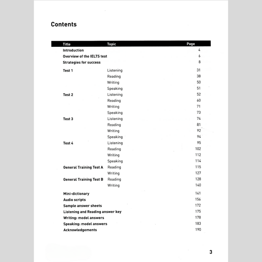 Sách Collins Practice Tests For IELTS (Kèm CD)