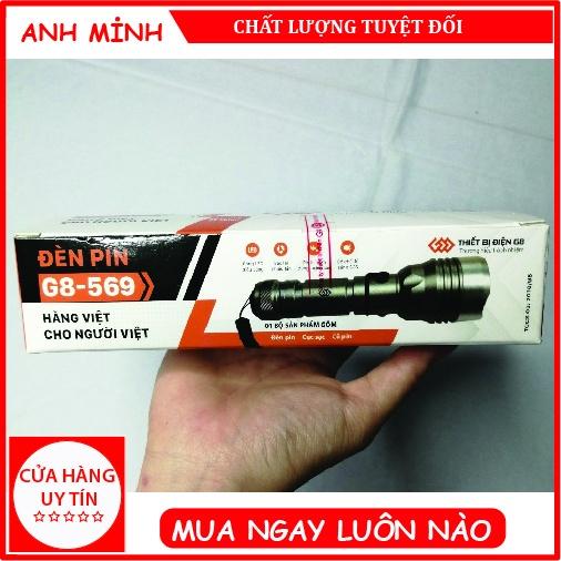 Đèn pin cầm tay hợp kim nhôm siêu sáng, siêu bền và nhỏ gọn