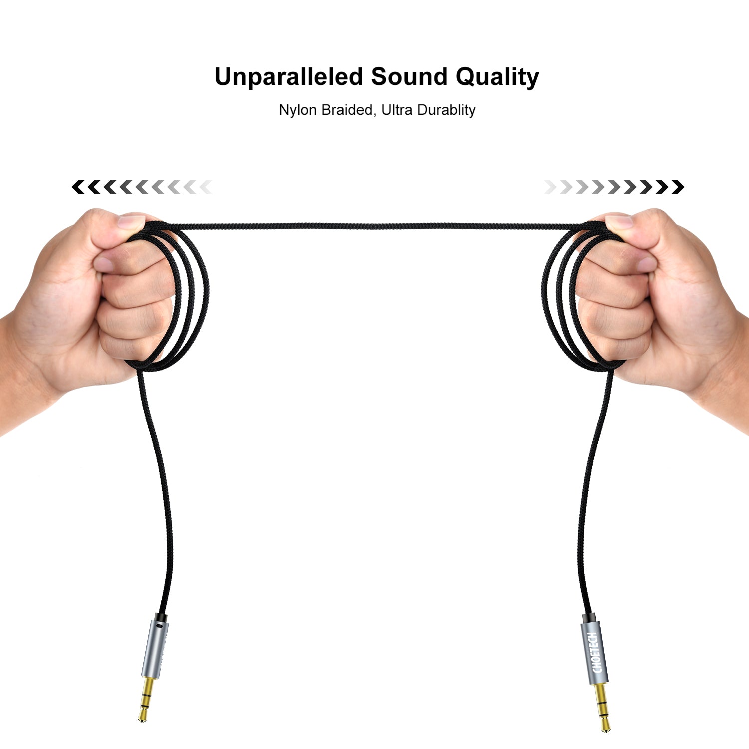 Cáp âm thanh Choetech AUX002 chất lượng cao AUX Audio 3.5mm- hàng chính hãng