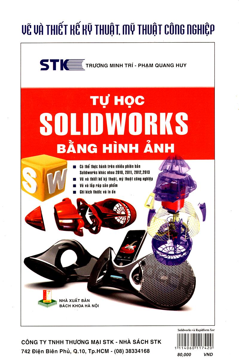 Sách Solidworks &amp; Rapidform Xor Dành Cho Người Tự Học