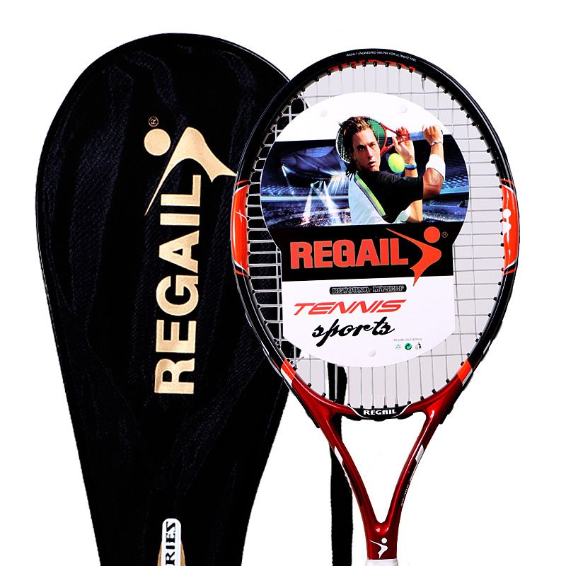 Vợt tennis chuyên nghiệp khung sợi carbon siêu nhẹ Regail NDL-02 Sportslink