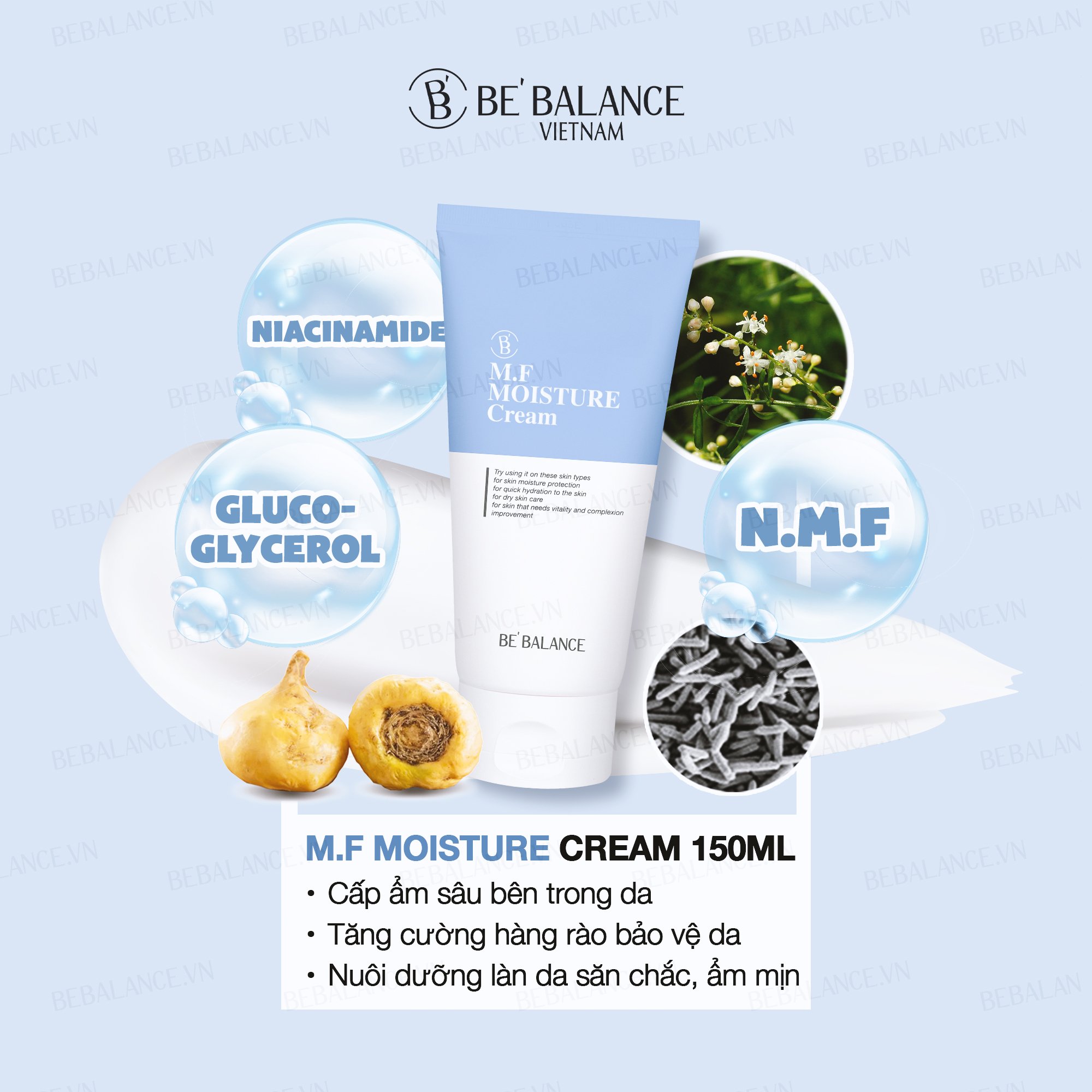 Kem dưỡng BEBALANCE MF Moisture Cream 150ml