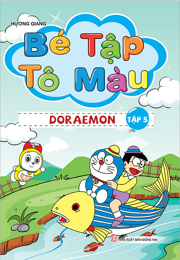 Combo Bé Tập Tô Màu Doraemon ( 10 quyển ) (BÌA NGẪU NHIÊN ) - KV