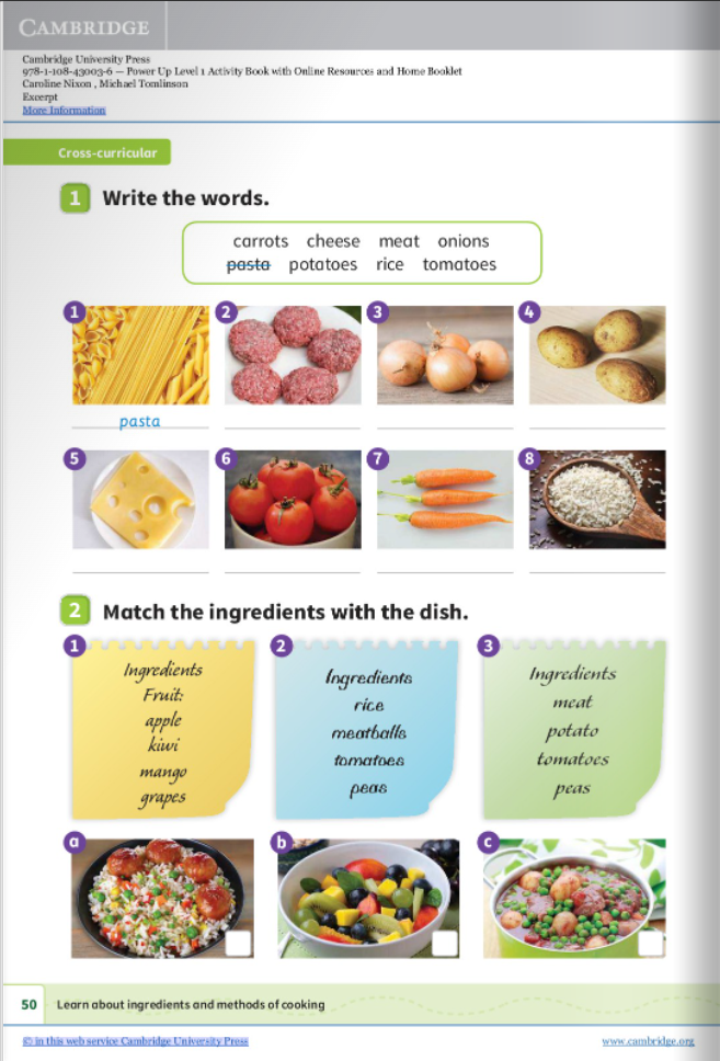 Power Up Level 1 Activity Book With Online Resources And Home Booklet