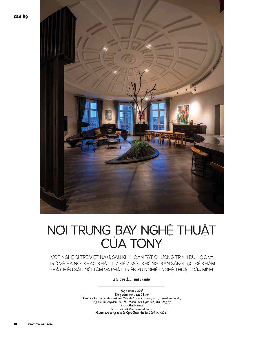 Tạp chí Kiến Trúc và Đời Sống số 221 (Tháng 11-2024) _Tân trang nhà: Những xu hướng mới