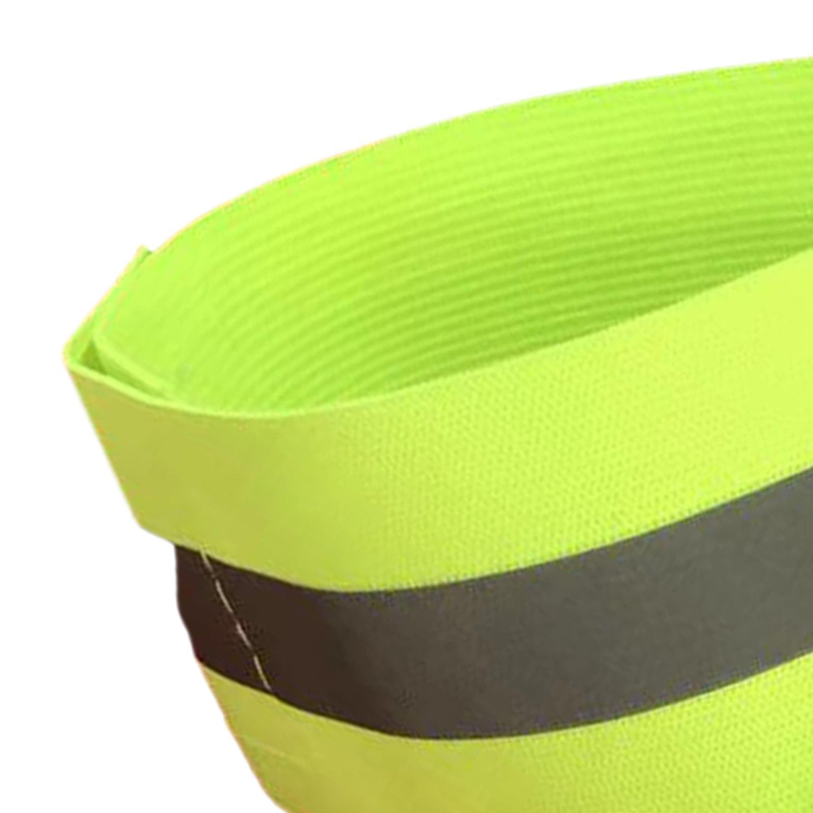 2x Reflective Armbands Adjustable Reflective Bands for Sports Adults