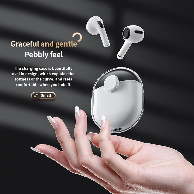 Tai Nghe Bluetooth Không Dây Âm Thanh Siêu Trầm Type-c Có Micro Và Hộp Sạc