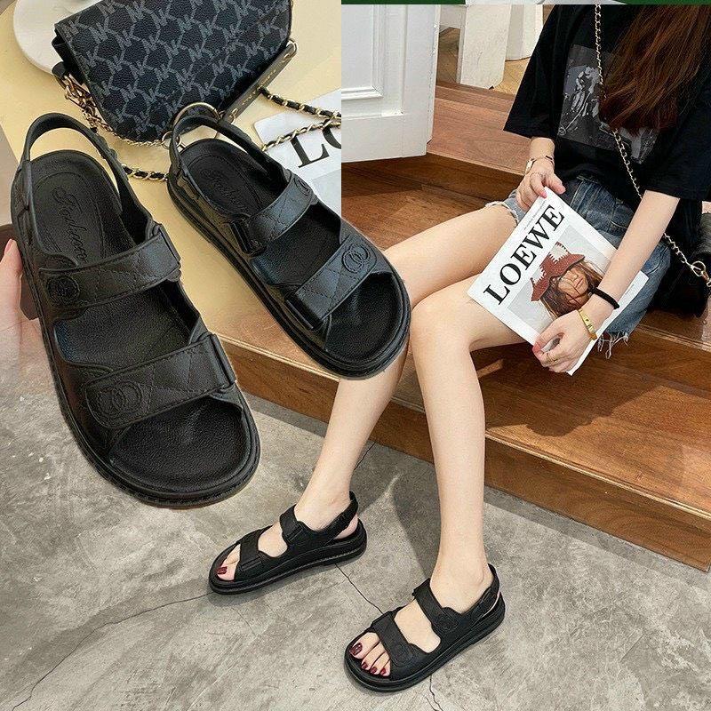 Dép sandal nữ quay hậu kiểu dáng Ulzzang thời trang ₫i học