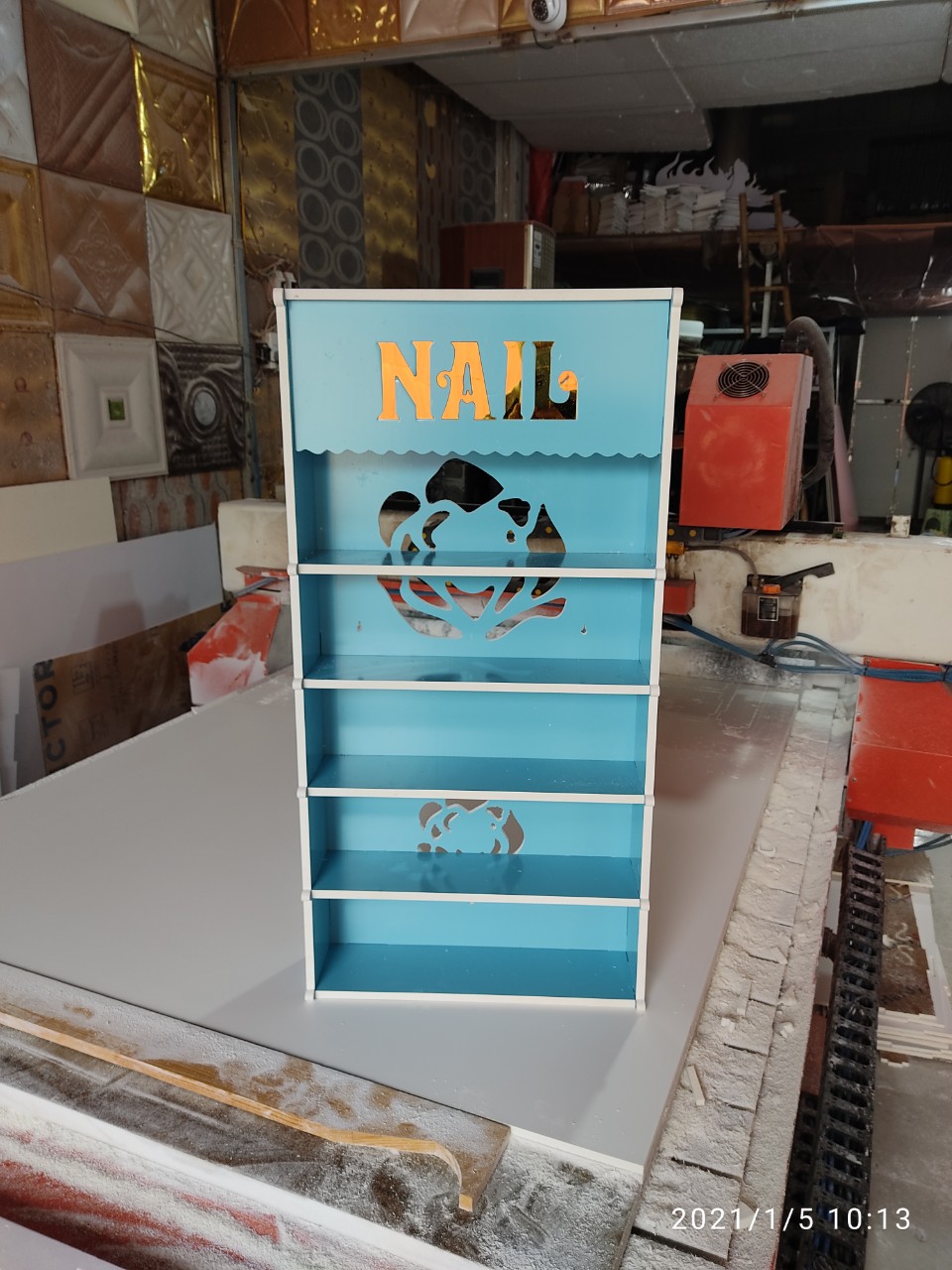 Kệ đựng Sơn Nail Hoa hồng