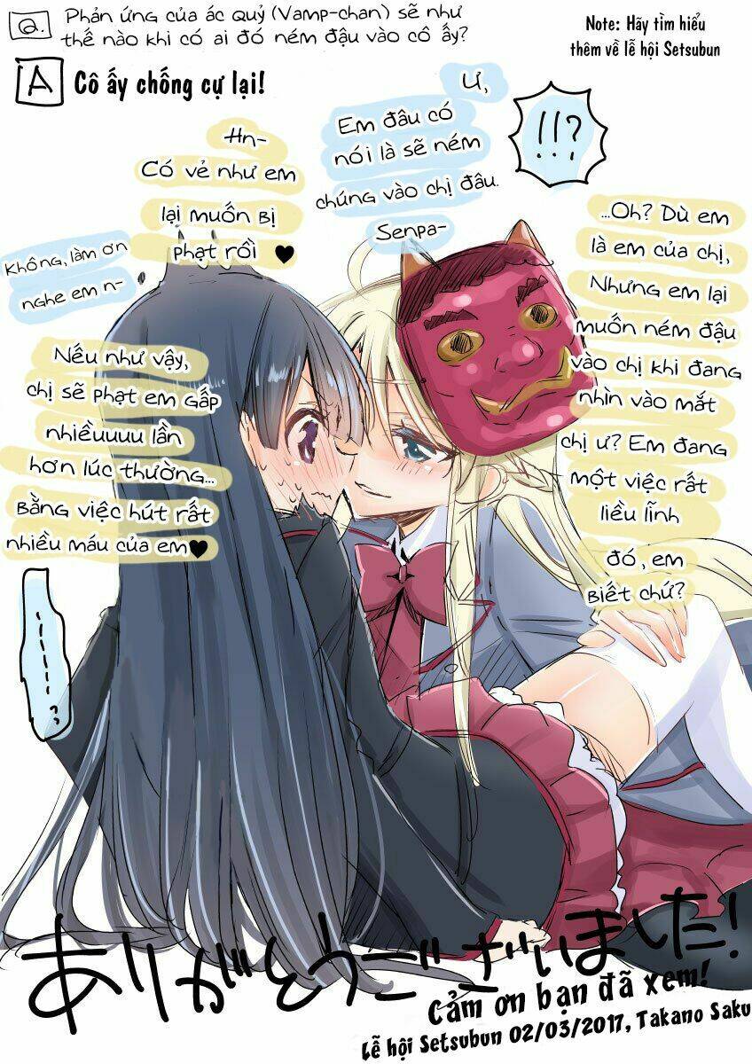 Kyuuketsuki-chan to Kouhai-chan chapter 11.6 4