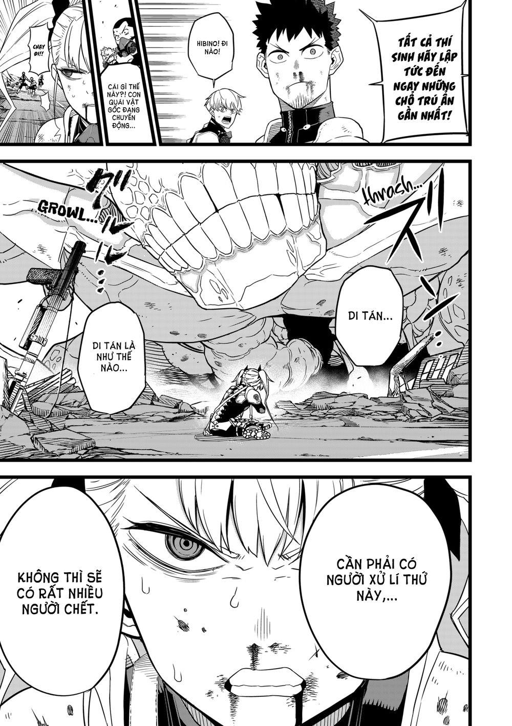 hôm nay - tôi hóa kaiju chapter 7 8