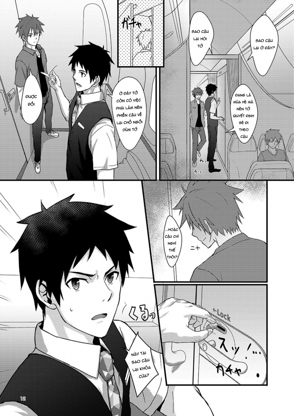 nện nhau trên máy bay chapter 1 10