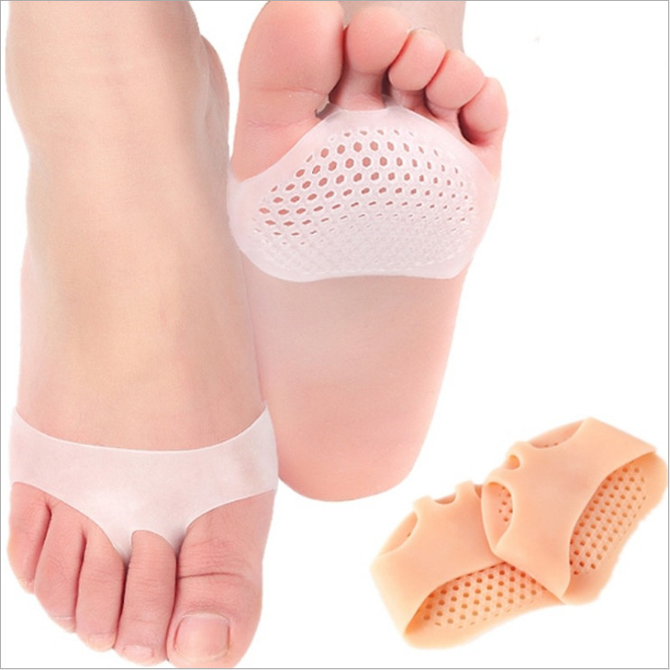 Combo 2 đôi lót giày silicon bảo vệ bàn chân trước, miếng đệm lót bàn chân chống sốc - phụ kiện giày cao gót