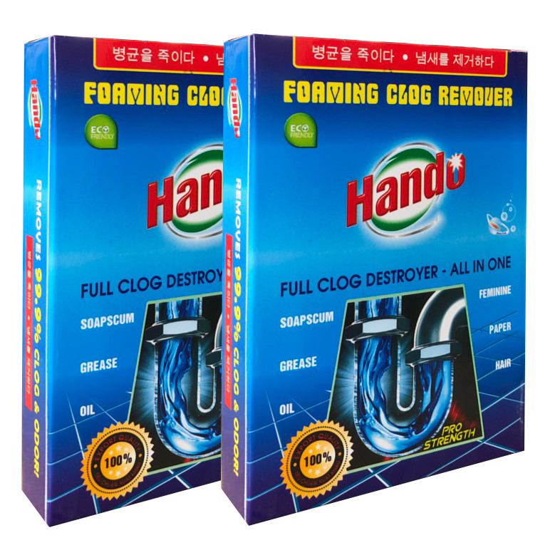 Combo 2 Hộp Bột thông cống Hando 100g Xuất khẩu