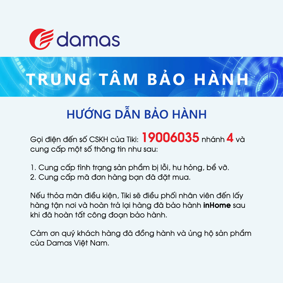 Máy Hút Bụi Cầm Tay Không Dây Damas XC628 - Chính Hãng