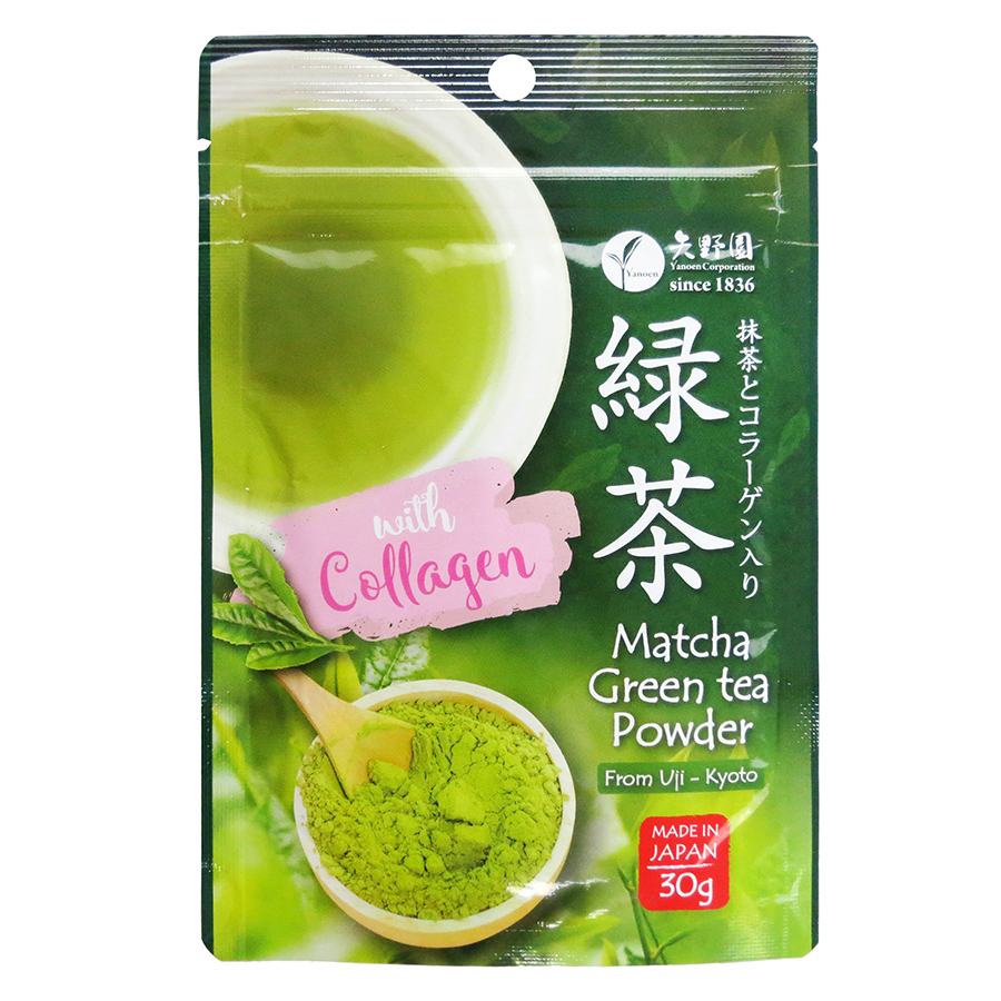 Bột Trà Xanh Yanoen Matcha Collagen 30g