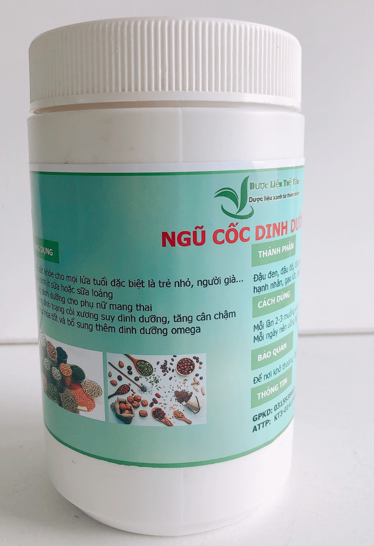 Ngũ Cốc Dinh Dưỡng - Ngũ Cốc Lợi Sữa - Sản phẩm an toàn phù hợp với mọi người - Hủ 500gr