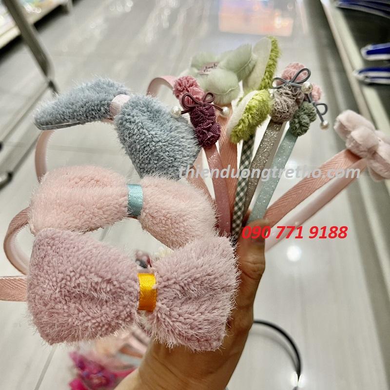 Bờm Tóc Hoa, Cài Tóc Nơ Cho Bé, Xược Tóc