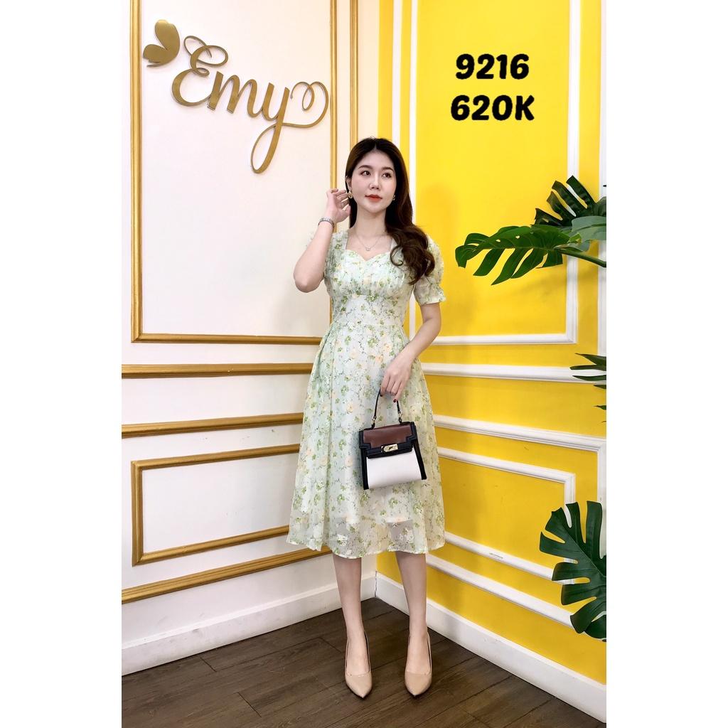 Đầm EMY EM9216 Xoè Nhún Ngực