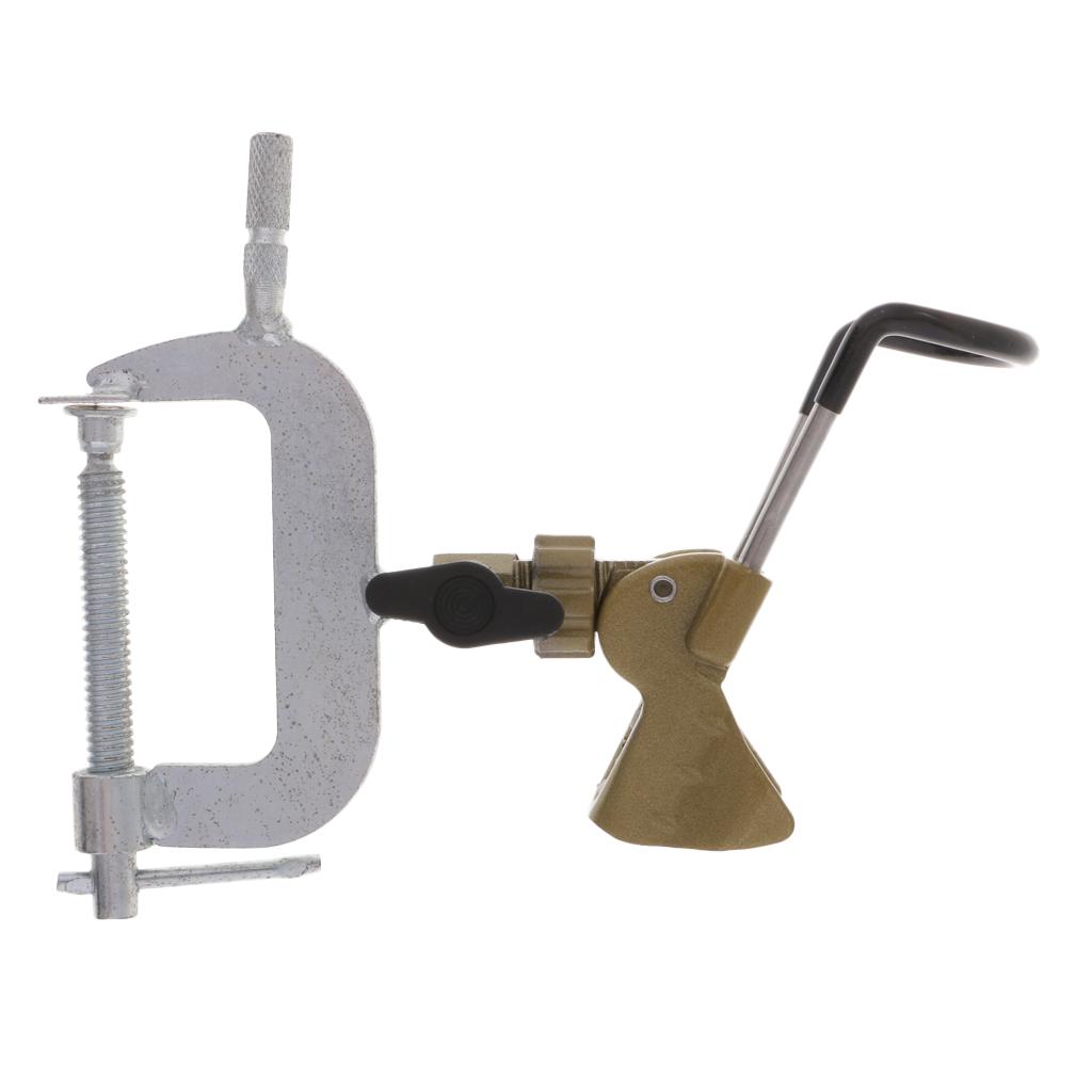 1 Piece Fishing Rod Pole Stand Bracket Support Holder Adjustable Clamp Fishing Tool 8.5 cm/3.3 inch