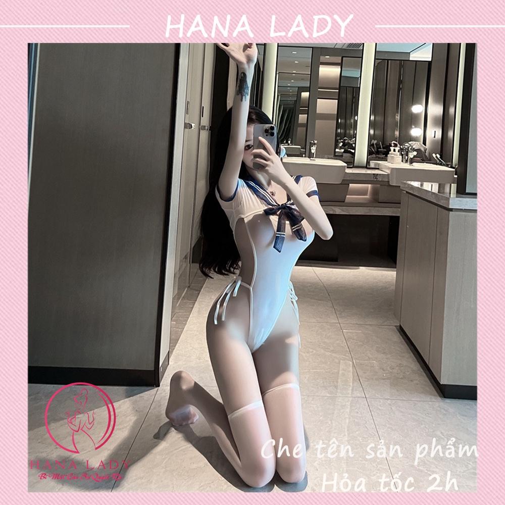 Đồ ngủ cosplay sexy thủy thủ, bodysuit hóa trang học sinh gợi cảm CP276