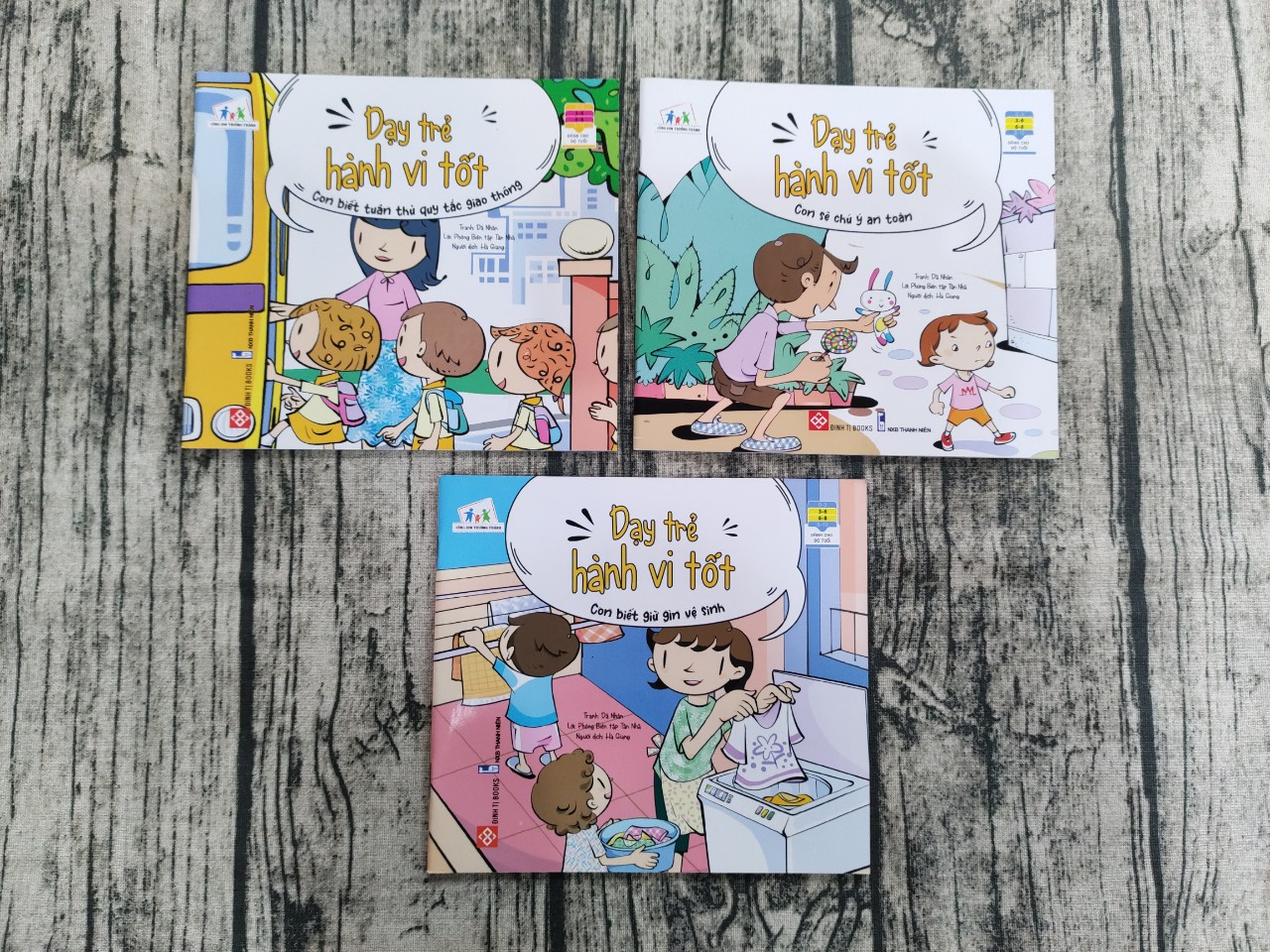 Combo 7 cuốn Cùng Con Trưởng Thành - Dạy Trẻ Hành Vi Tốt