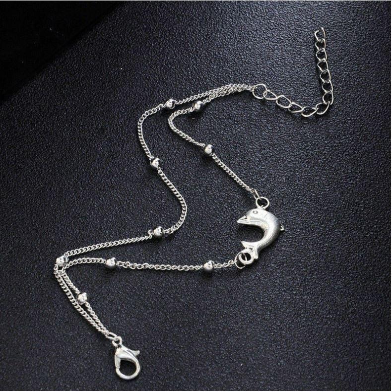Lắc chân nữ - cá heo ️ ƯU ĐÃI TOÀN SHOP ️ Bạc 925 sáng bền, thiết kế tinh tế phù hợp mọi phong cách, sự kiện