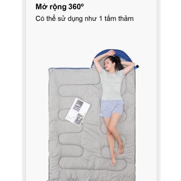 Túi ngủ du lịch, cắm trại, dã ngoại BSWOLF - SL010. Polyester 190T chống thấm.bền đẹp