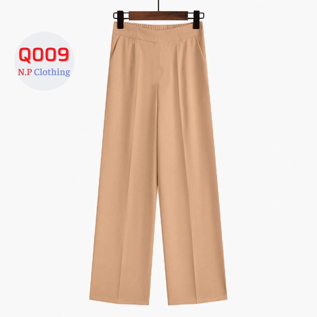 ️Có Big Size️Quần Ống Suông Nữ , Mẫu Quần Dài Trung Niên Phong Cách Tây Âu Chất Thun Cao Cấp | Thời Trang Trung Niên