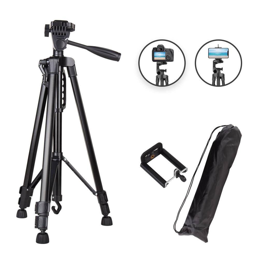 Gậy Tripod cho điện thoại và máy ảnh 3366 dài 1m5 cao cấp