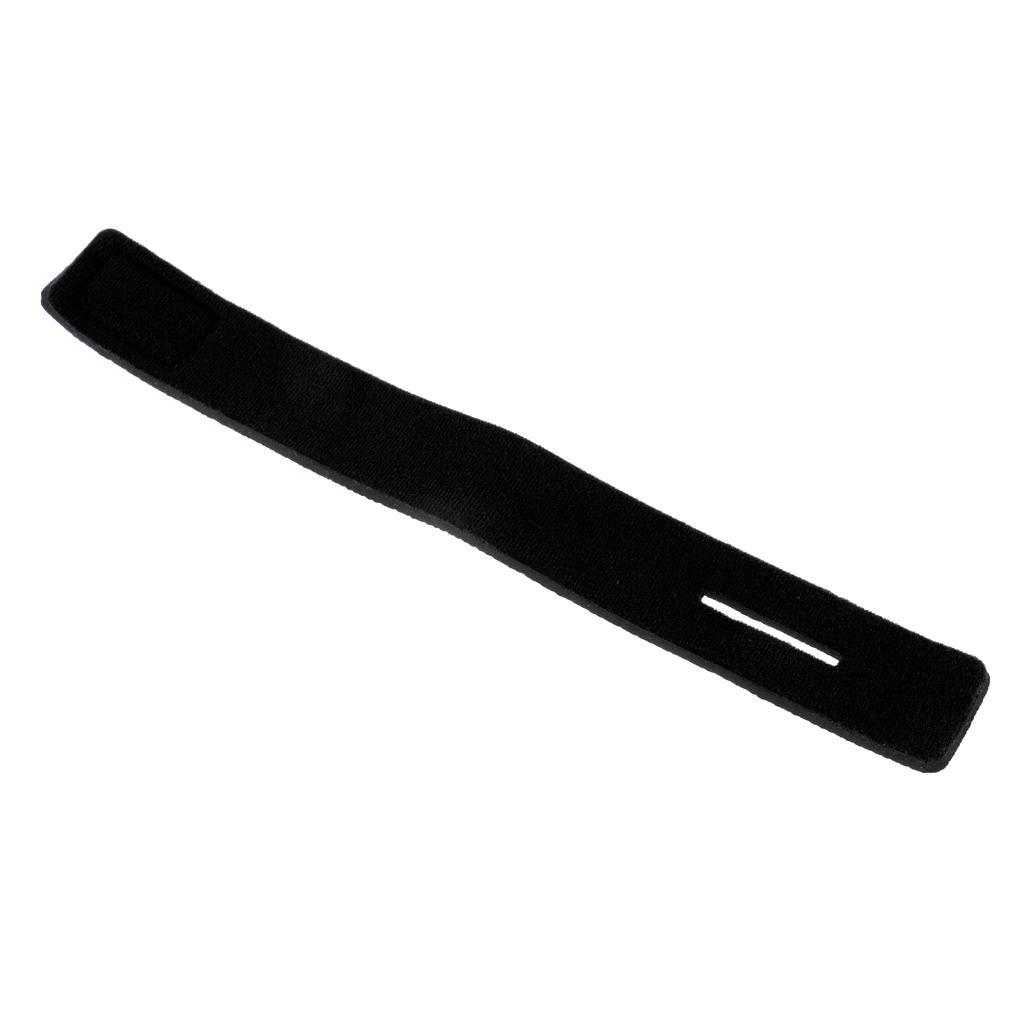 2-6pack Fishing Rod Ties Straps Belt Elastic Band Pole Holder Accessories Black