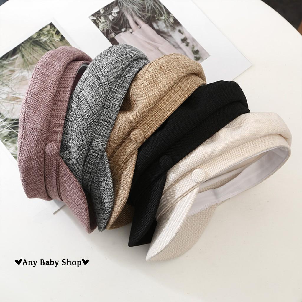 Nón mũ nồi-nón mũ Beret kiểu dáng hải quân thời trang cho nam va nữ đi chơi,du lịch nhiều màu cực sang
