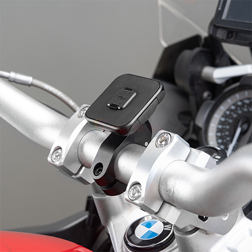 Giá đỡ điện thoại trên trên Motor Peak Design Motocycle Bar Mount M-MM-AB-BK-1 - Hàng chính hãng