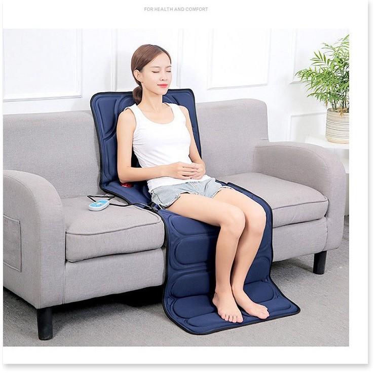 Đệm Mát sa toàn thân Chườm đá nóng 9 vùng - Gia Dụng SG