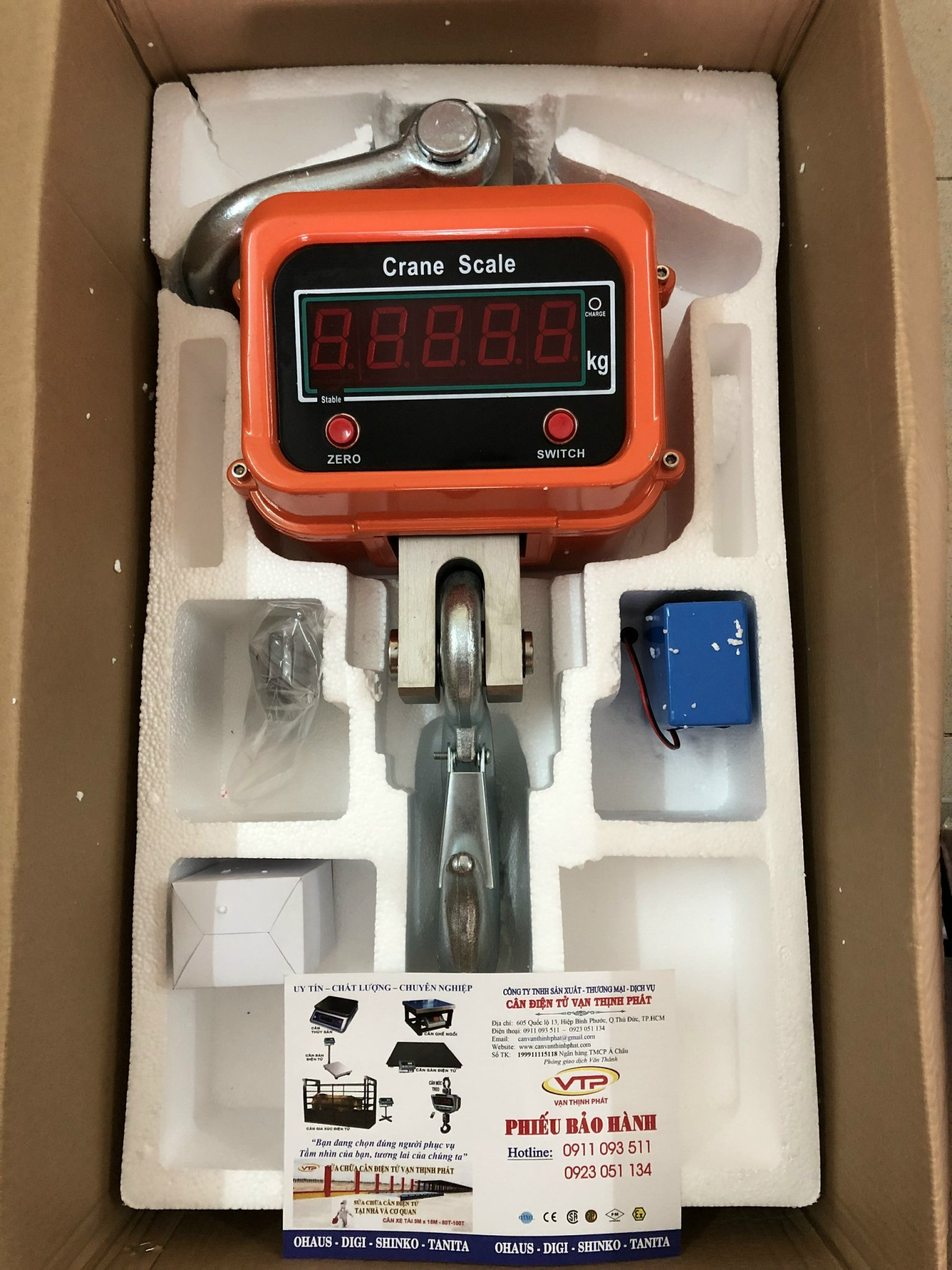 Cân Treo Điện Tử 5 Tấn