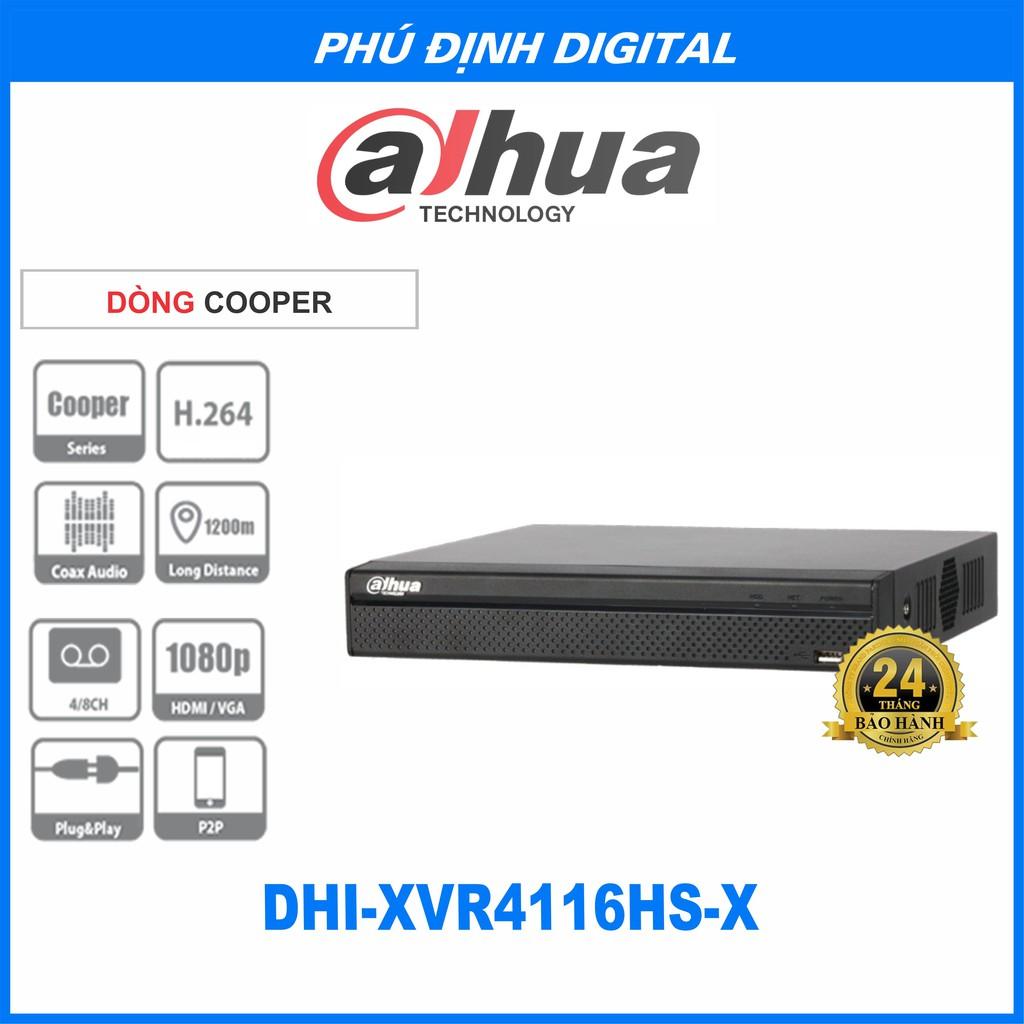 Đầu ghi hình dahua 16 kênh 5 in 1 Dahua - Hàng Chính Hãng