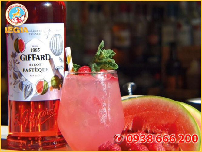 Siro GIFFARD Dưa Hấu 1l (WATERMELON SYRUP)